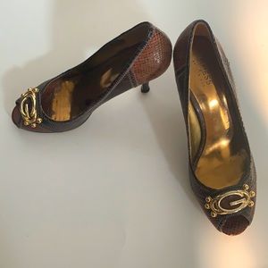 4” Snakeskin High Heel 🐍